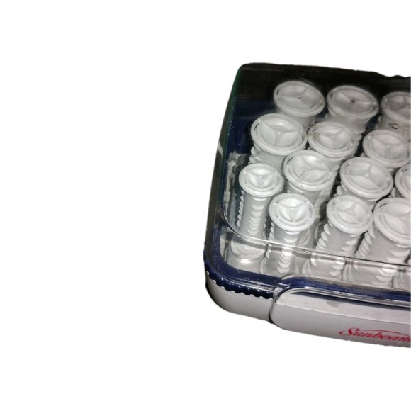 Sunbeam Hot Rollers SureSetter20 Curlers SBPC70 No Clips TESTED &‎ WORKS Pageant - Picture 7 of 7